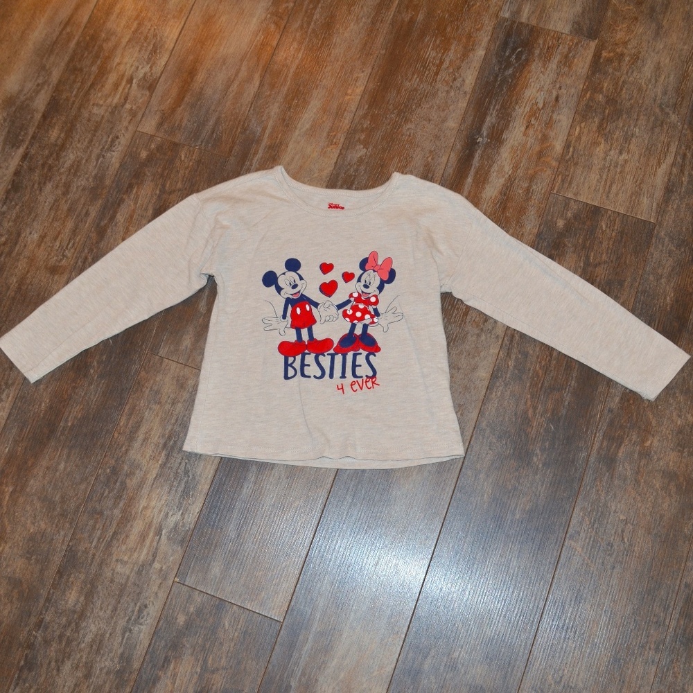 Minnie and Mickey Long Sleeve T-Shirt